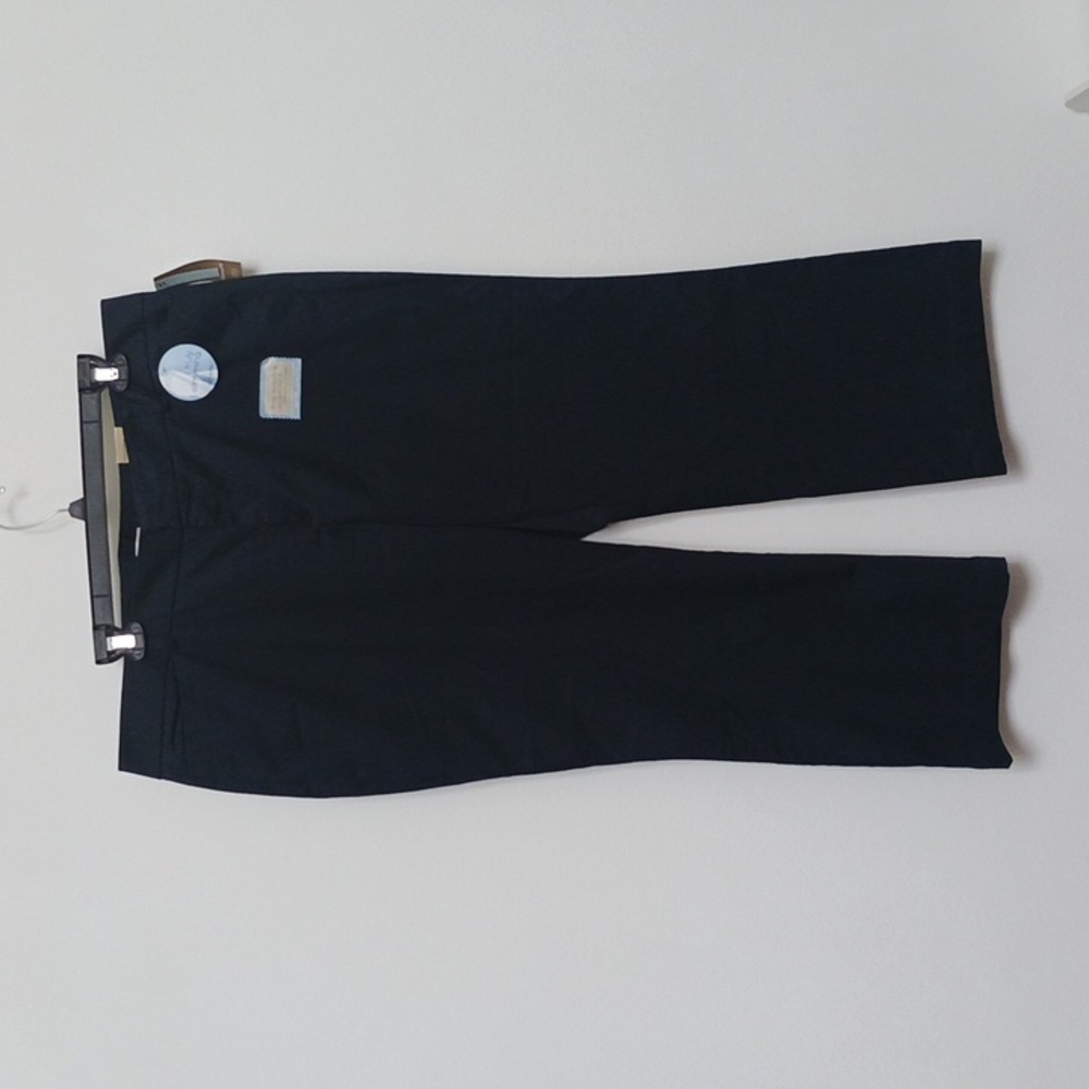 NWT Dockers Navy Mid Rise Metro Pant Truly Slimming Size 22 W S Office Career